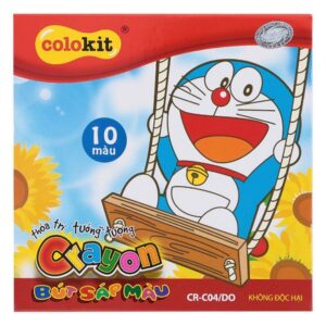 Bút sáp màu Thiên Long CR-C04/DO 10 màu