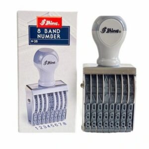 Dấu xoay tay Shiny N28 8 số - số cao 7mm