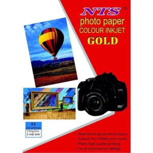 Giấy in ảnh A4 2 mặt trơn 230gsm 50 tờ