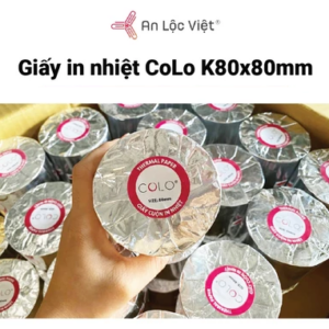 Giấy in nhiệt CoLo K80x80mm