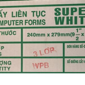 Giấy liên tục 3 liên 240x279mm