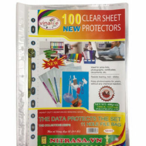 Bìa nylon lỗ A4 dày 400gr