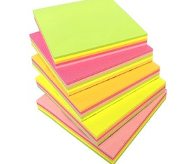 Giấy note 3x3 nhiều màu (da lợn)