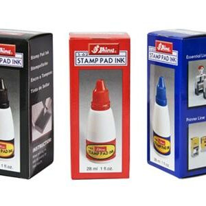 Mực con dấu Shiny xanh, đỏ