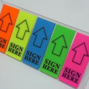 Note nhựa Please Sign