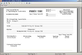 Phiếu thu, chi, hoá đơn 1 liên giấy trắng đẹp - (50 - 60 tờ)