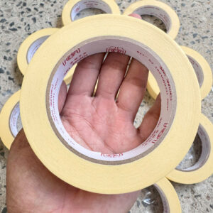 10 cuộn băng keo giấy bản 2,5cm dài 50m keo