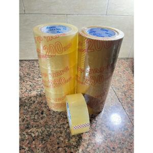 Băng Keo OPP 200 Yard 1.8KG (Cây 6 Cuộn) Siêu Dính – Đóng Hàng Chắc Chắn
