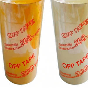 Băng Keo OPP 200Y 300Y 500Y Vàng Trong Đục - Tặng Dao Rọc Giấy Khi Chọn Quà Tặng Kèm - 1.2kg 1.4kg 1.6kg 1.8kg 2.1kg 2.5kg - CAM HDV Cám Ơn