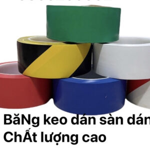Băng keo dán nền dán sàn các màu khổ 48mm x 33m vs 18m