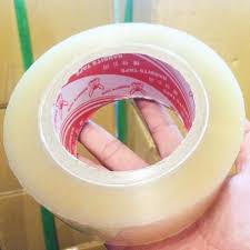 Băng keo trong 200y đủ nhiều keo 1 cuộn 5 phân!
