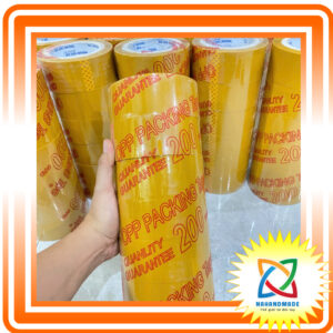 Băng keo trong đục 200Y dùng đóng thùng hoặc đóng gói sản phẩm