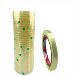 Băng keo trong rộng 1cm, 1.2cm, 2.4cm, 3.5cm, 4cm, 6cm, 7cm - 100yard, nặng 1kg, lõi 3mm