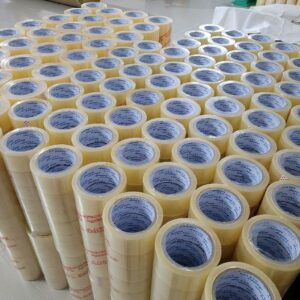 Cây Băng Keo,Băng Dính 100Y loại 1KG, Màu TRONG hoặc ĐỤC, 1 cây 6 cuộn, băng keo 100y cây 1kg