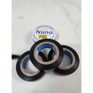 Combo 5/ 10 Cuộn Băng Keo Điện Nano (10y) Cách Điện Siêu Dính mỏng dai Chịu Nhiệt