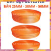 Dây đai chằng hàng, dây cảo vải 100% Polyester bản 25, 38, 50mm - Cuộn vải dùng để cột hàng (GIÁ BÁN THEO MÉT, SL= SỐ M)