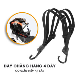 Dây đai xe máy, dây buộc hành lý co giãn cao, dây buộc xe điện.
