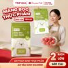 [SIÊU RẺ - 2 BỊCH LỚN 600CÁI] Combo 2bịch màng bọc thực phẩm treo tường dạng rút TopGia chất liệu PE